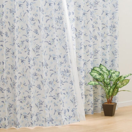 CURTAIN PETITEFLOWER 100X200X2